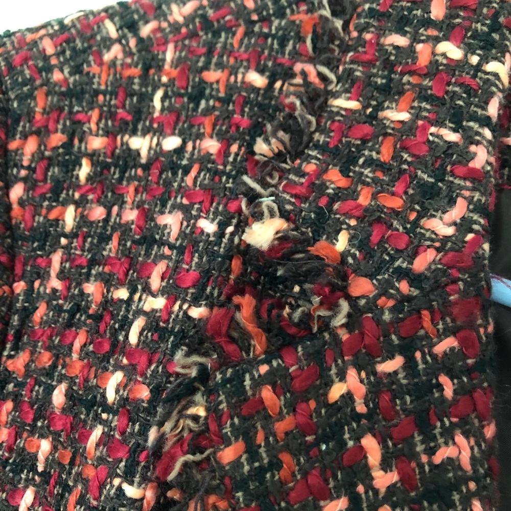 Red multi blazer - Picture 2 of 4
